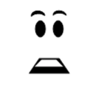 Стикер Roblox face @TgEmodziBot - 7