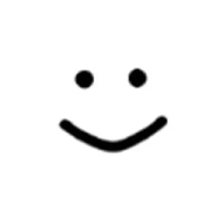 Стикер Roblox face @TgEmodziBot - 9