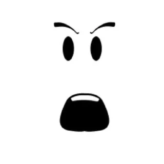 Стикер Roblox face @TgEmodziBot - 0