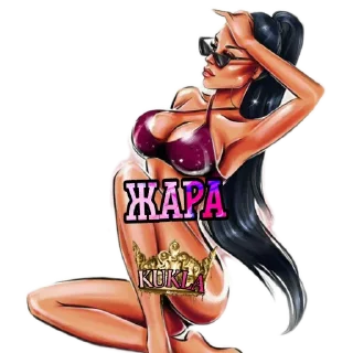 Стикер КУКЛА @TgEmodziBot - 0