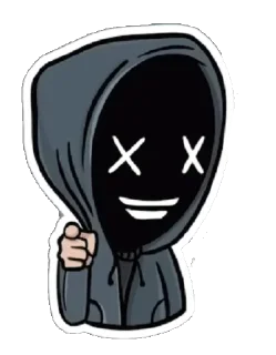 Sticker Bad mona - 10