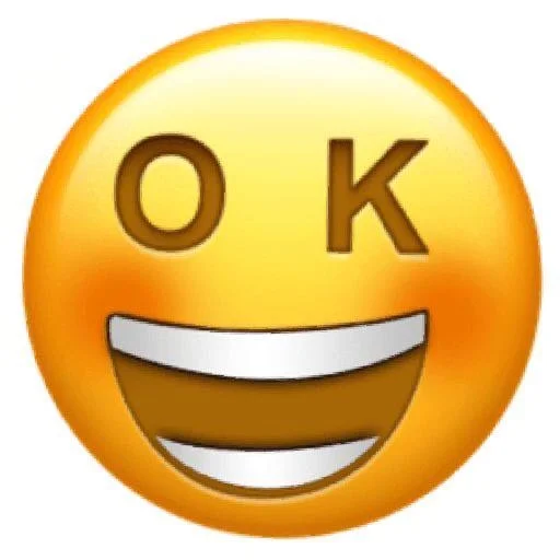 жёлтый смайлик улыбаться