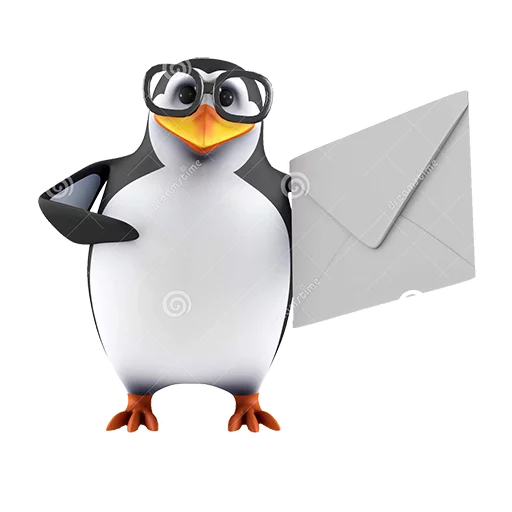 aquatic bird penguin cartoon