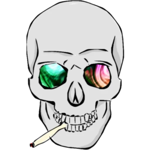 Sticker stonedcartoons - 1