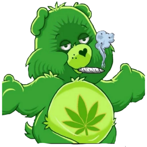 Sticker stonedcartoons - 1