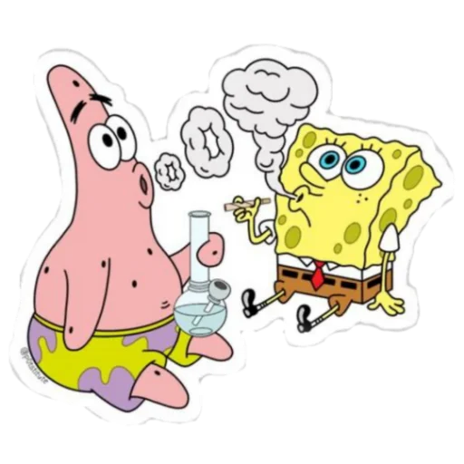 Стикер stonedcartoons - 1