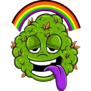 Sticker Stoned Cartoons | Накурені Мультяхи @tretisutki - 7