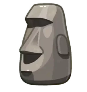 Sticker Моаи • @TgStickery - 5