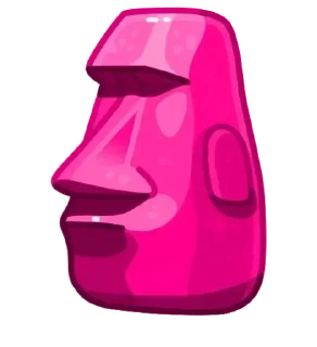 Sticker Моаи • @TgStickery - 2