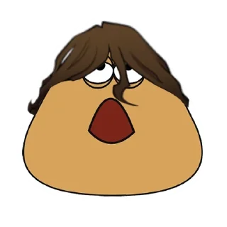 Sticker strade cute pou - 3