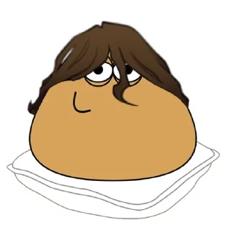 Sticker strade cute pou - 1