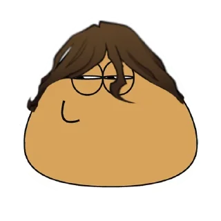 Sticker strade cute pou - 9
