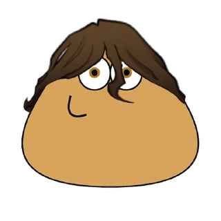 Sticker strade cute pou - 11