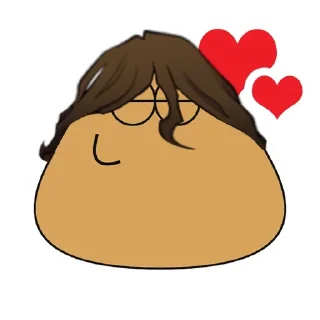 Sticker strade cute pou - 10