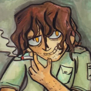 Sticker strade my beloved | мира стрейдовна - 0