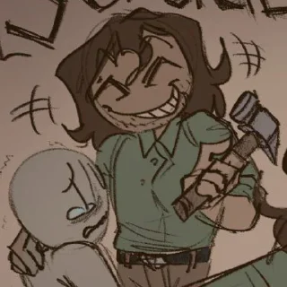 Sticker strade my beloved | мира стрейдовна - 7