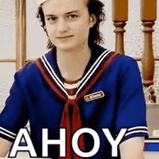 Sticker странные things - 3