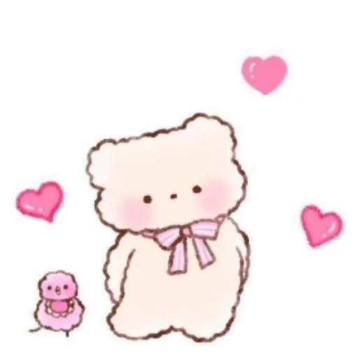 детское искусство эскиз розовый