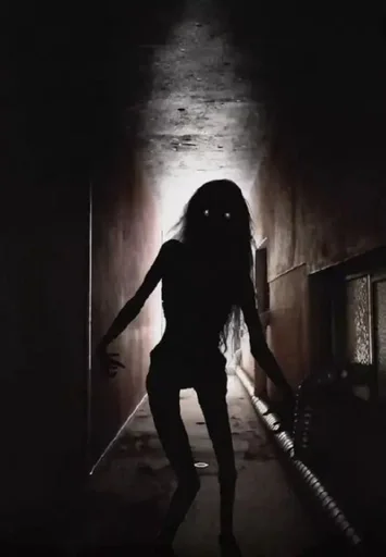 чёрный темнота девочка