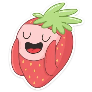 Sticker Клубничка :: @TgSticker - 5