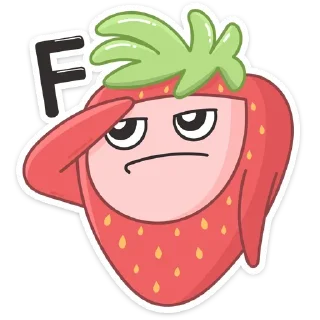 Sticker Клубничка :: @TgSticker - 4