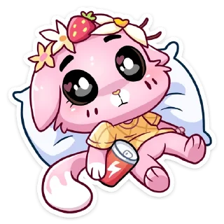 Sticker Клубничная Ванилька (@TgSticker) - 9