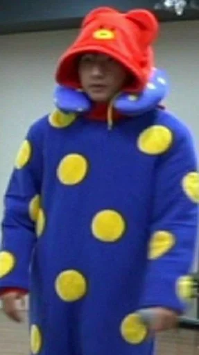 person human face clothing