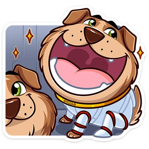 Sticker strelka_vk - 1