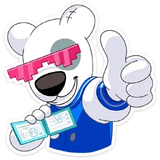 Sticker Спотти учится - 3