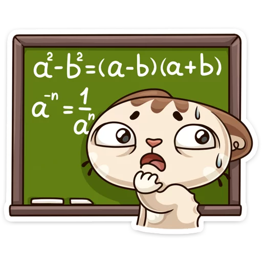 Sticker Учебные будни - 11