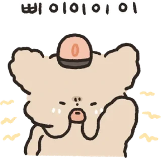 Sticker 복슬복슬 아기푸들이랑 놀아주세요! 5 By @KakaoEmoticon - 11