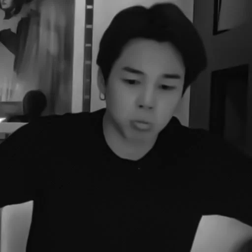 человеческое лицо Человек черно-белый