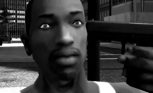 person human face monochrome