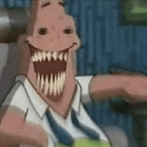 мультфильм рисование челюсть