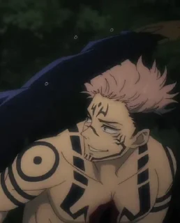 Стикер sukuna @bagistikerni - 11