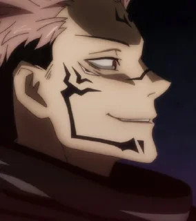 Стикер sukuna @bagistikerni - 4