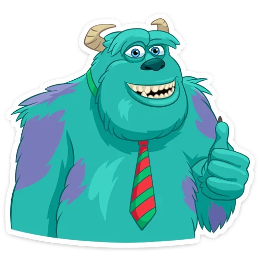 Стикер Джеймс П. Салливан (@TgSticker) - 6