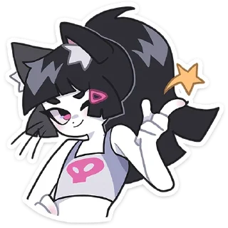 Sticker Летняя Зизи :: @stickroom - 4