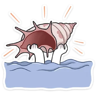 Sticker Летняя Зизи :: @stickroom - 9