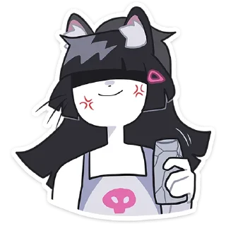 Sticker Летняя Зизи :: @stickroom - 7