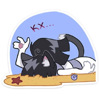 Sticker Летняя Зизи :: @stickroom - 2