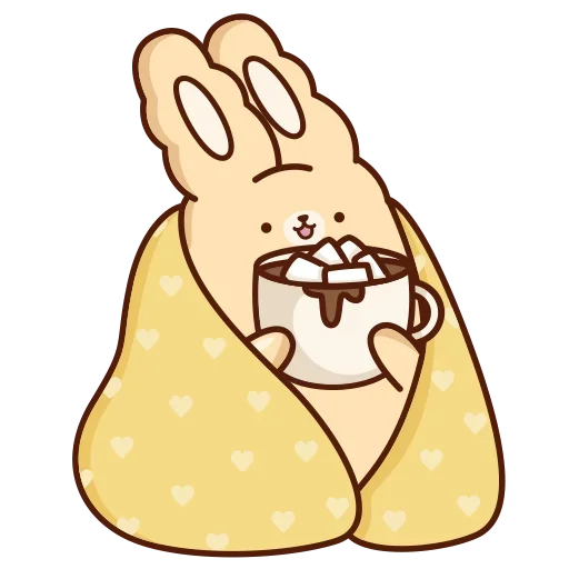 Sticker Кролик Супчик :: @TgSticker - 11