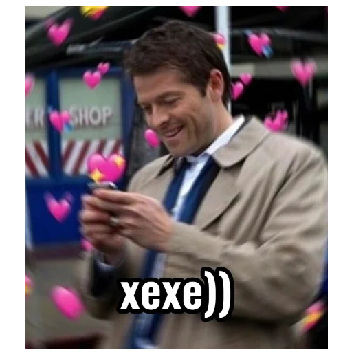 Sticker Сверхъестественное Эдишен - 8