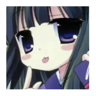 Sticker Стикерпак Для Тру Няшек ヽ(>∀<☆)ノ - 11