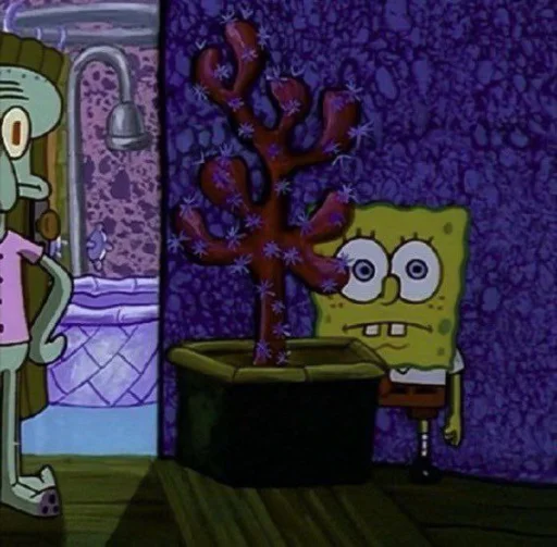 cartoon animation purple