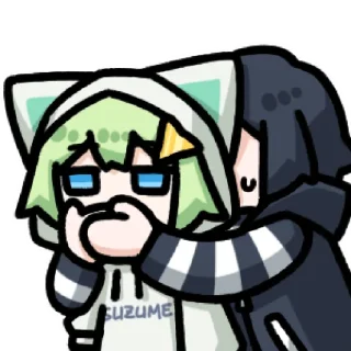 Стикер 撕梓咩2 @zhaxia_cn - 1