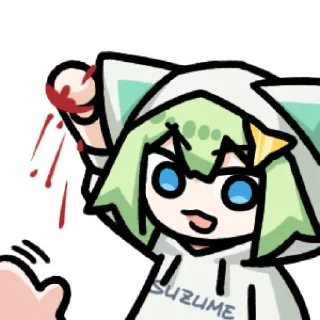 Стикер 撕梓咩2 @zhaxia_cn - 8