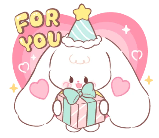 Sticker svalkarabbit - 1