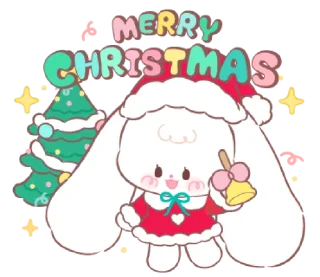 Sticker 🤶🏻 new year ( ◜‿◝ ) @svalkablin - 5