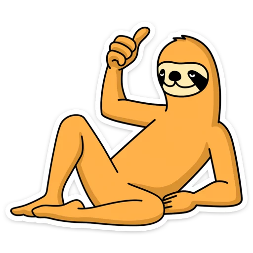 Sticker Свободный от забот @TgSticker - 10